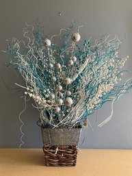 Blue And White Christmas Decor