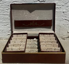 Vintage Brown Jewelry Box