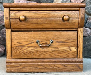 Wood Side Table