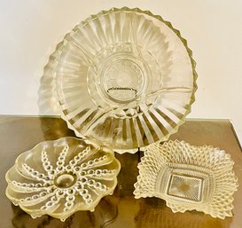 Divided Platter, Candy Dish & More