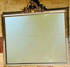 Vintage Mirror With Decorative Edges