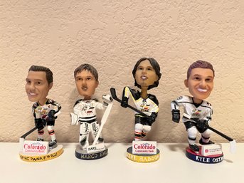 Colorado Eagles Haddon, Emond, Ostrow And Pankewicz Bobble Heads