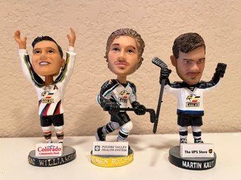 Rycroft, Kaut And Williamson Colorado Eagles Bobbleheads