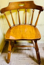 Antique Phoenix Taffy Wood Arm Chair