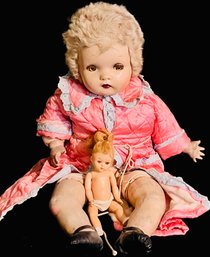 Pair Of Vintage Baby Dolls