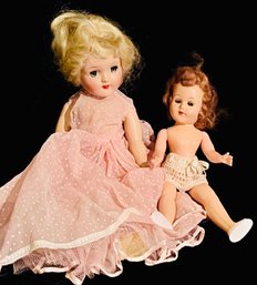 Ideal Baby Doll & Small Baby Doll