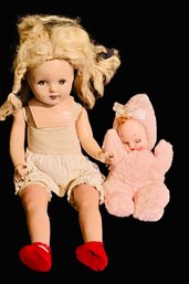 Vintage Baby Doll & Musical Baby Doll