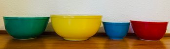 Pyrex Primary Colors Bowls