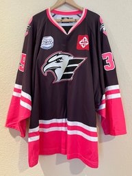 Signed Colorado Eagles Cheverie Jersey