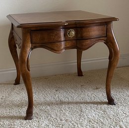 Classy Wood Side Table By Heritage