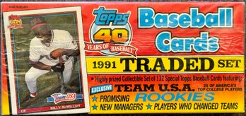 New In Package Topps 1991 Traded Set Baseball Cards