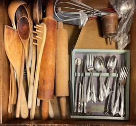 Large Lot Of Kitchen Utensils