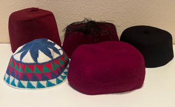 Assortment Of Fez Hats