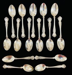 15 King And Sons Sterling Silver Spoons