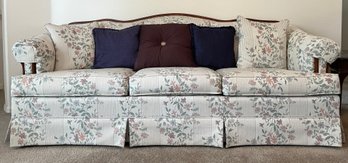 Vintage Floral Traditional Sofa