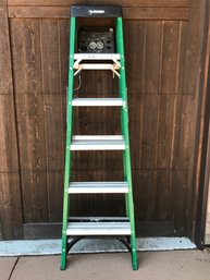 Green 6ft Husky Ladder