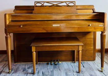 Baldwin Acrosonic Wood Piano & Bench