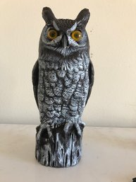 Outdoor Owl Decor