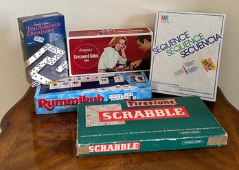 Lot Of Board Games Including New Sequence