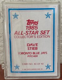 Topps 1985 All-star Complete Set Collectors Edition 1-40