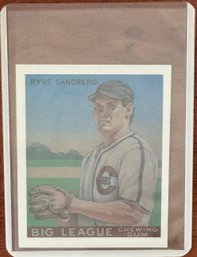 Ryne Sandberg Big League Chewing Gum SCD Baseball Card