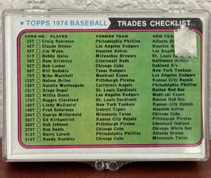 1974 Topps Trading Baseball Cards