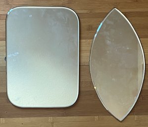 Pair Of Small Decorative Mirrors