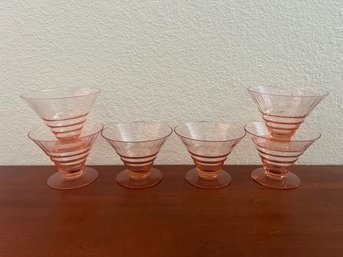 Classy Blush Sherbet Cups