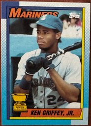 Topps 1990 Ken Griffey, JR. All-Star Rookie Baseball Card