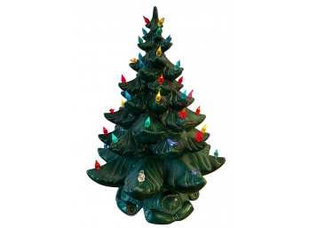 Vintage Atlantic Mold Ceramic Christmas Tree