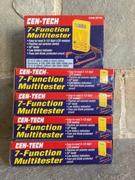 Lots Of 7 Function Multitesters