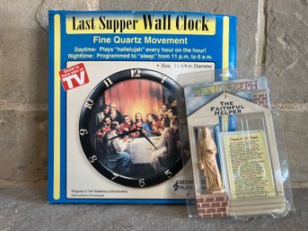 Last Supper Wall Clock