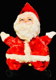 Vintage Rubber Faced Santa