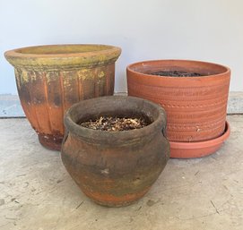 Large Terracotta Planters