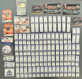 Lot Of Colorado Rockies Season Tickets & Souvenirs