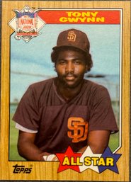 1986 Topps All-Star Tony Gwynn #599 Baseball Card