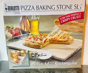 BIALETTI Pizza Baking Stone Set