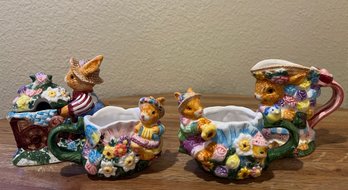 Vintage Mercuries Springtime Tea Set