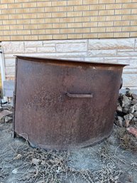 Very Large Antique Cooking Pot