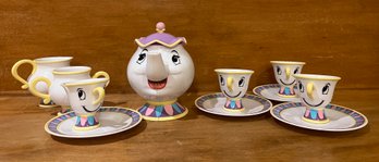 Beauty And The Beast Plastic Tea Set