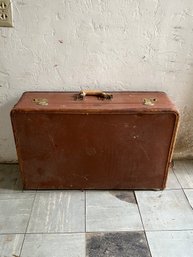 Vintage Westland Luggage Filled With Greeting Cards