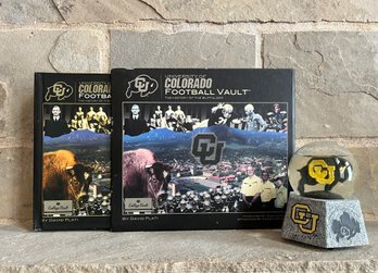 University Of Colorado Football Vault And Snow Globe