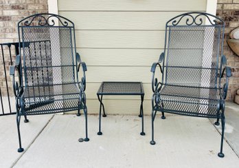 Outdoor Wrought Iron Table And Chairs
