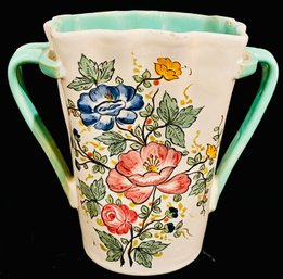 Double Handled Floral Planter