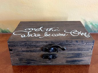 Mr And Mrs Ring Storage Box