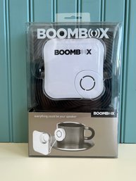 Brand New Boombox-turns Anything Into A Speaker