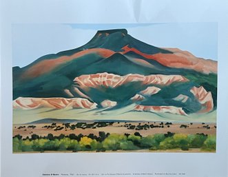 Print Of Mountiain Landscape By Georgia O Keefe