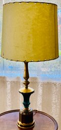 Green Gold Tassel Table Lamp With Shade