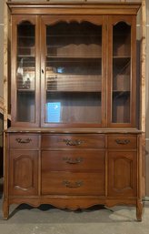 Vintage Wood Country Styled Hutch