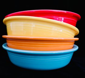 4 Fiesta Ware Bowls